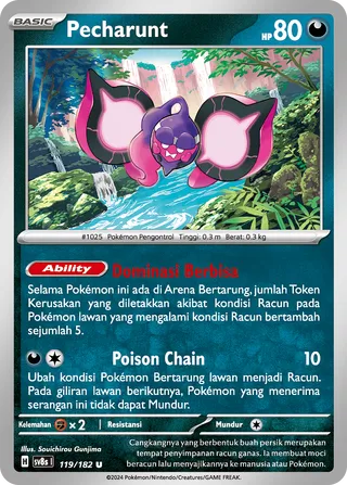 Pecharunt (Stellar Lightning 119/182)