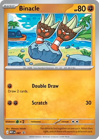 Binacle (Mega Evolution Promos 087)