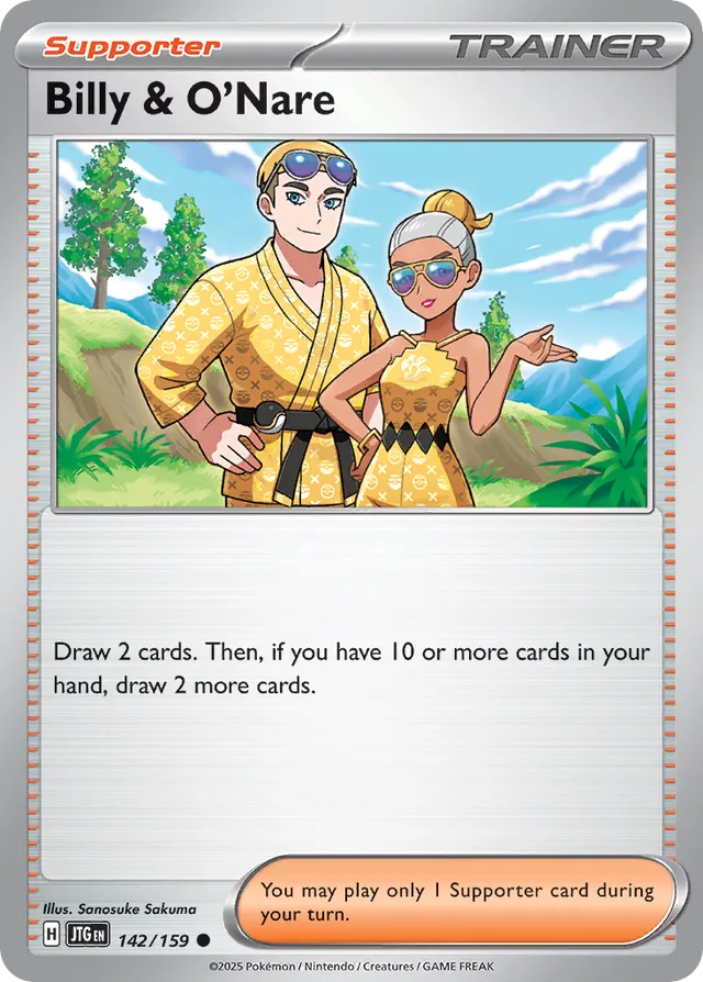 Billy & O'Nare Journey Together 142/159 Common