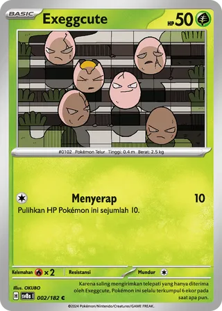 Exeggcute (Stellar Lightning 002/182)