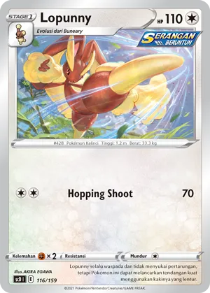 Lopunny (Strength V Starter Deck 116/159)