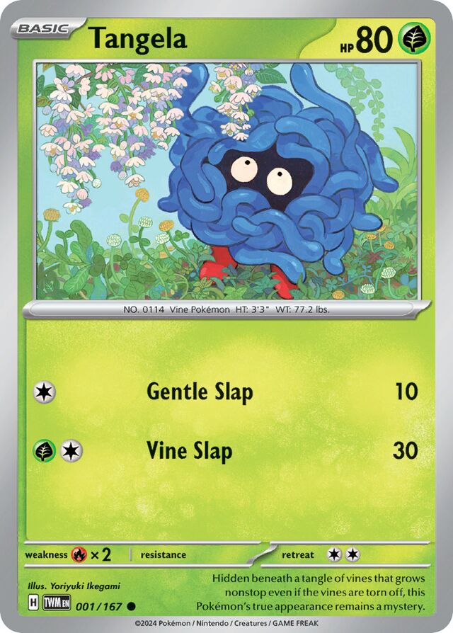 001/167 Tangela TWM Common
