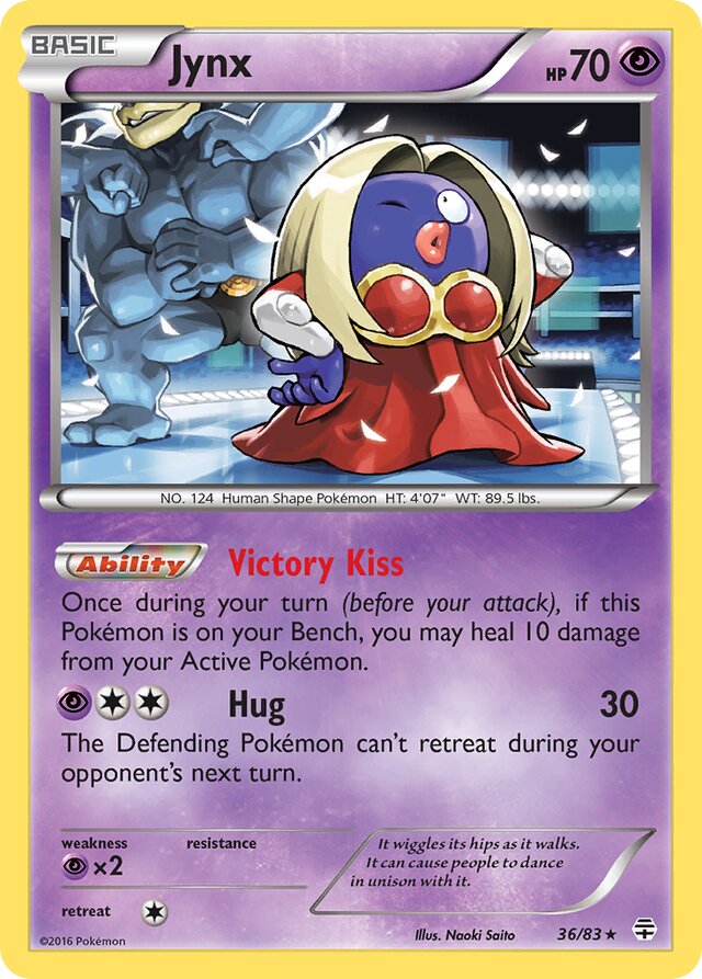 Jynx Generations 36/83 Rare