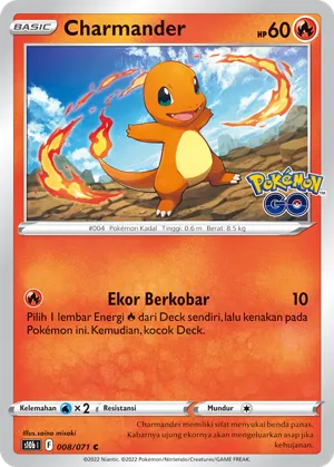 Charmander (Pokémon GO 008/071)