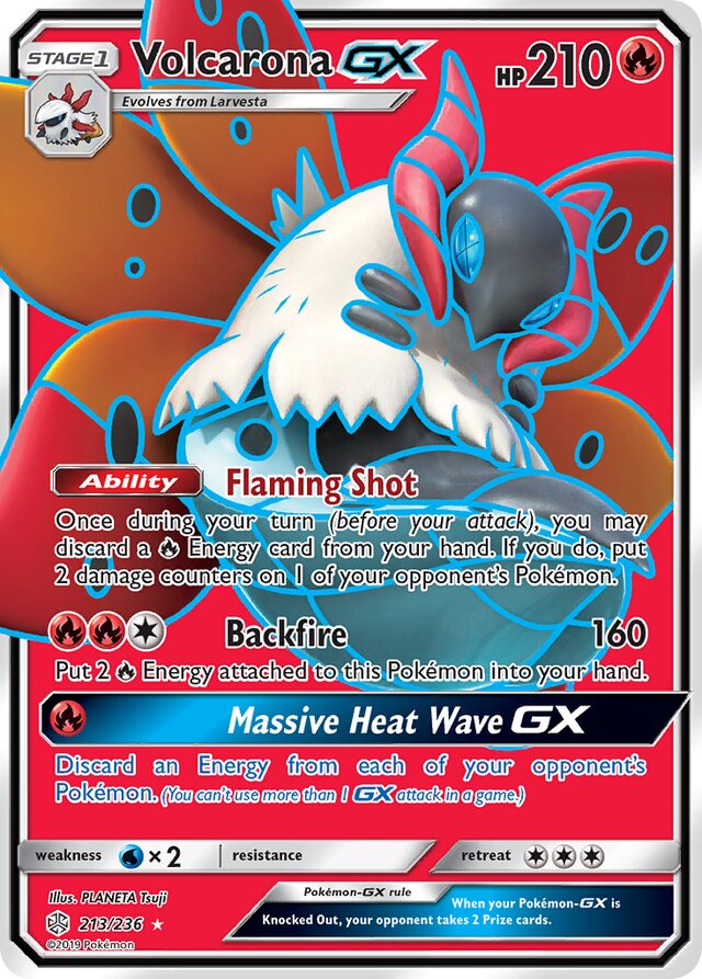 213/236 VolcaronaGX CEC Rare Ultra
