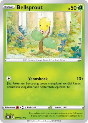 Bellsprout (Rapid Strike Master 001/070)