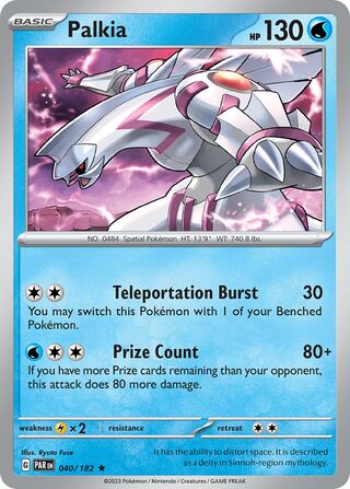 Palkia (Paradox Rift 040/182)