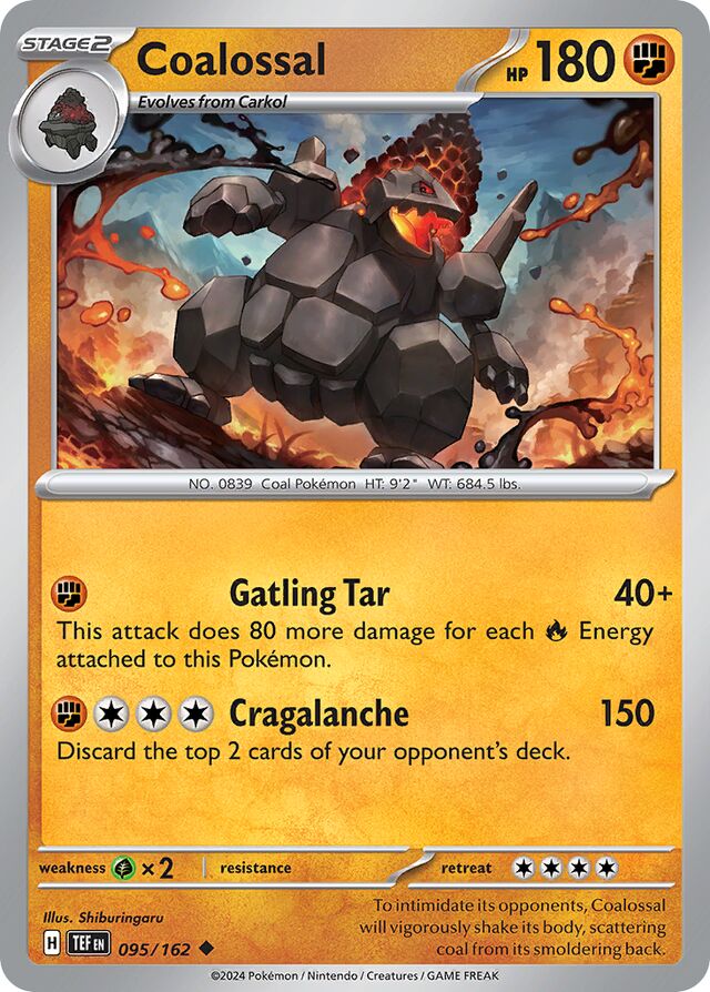 095/162 Coalossal TEF Uncommon