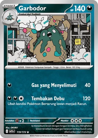 Garbodor (Black & White 119/172)