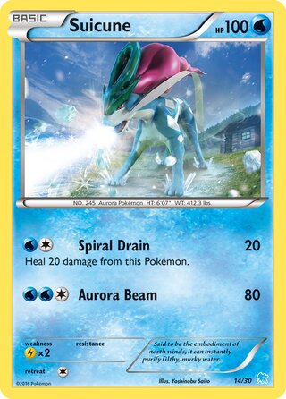 Suicune (XY Trainer Kit (Suicune) 14/30)