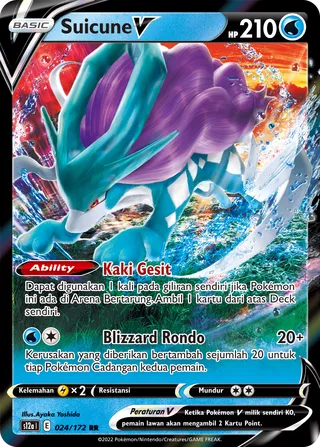 Suicune V (VSTAR Universe 024/172)