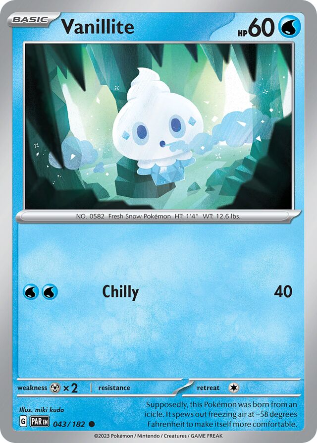 Vanillite Paradox Rift 043/182 Common