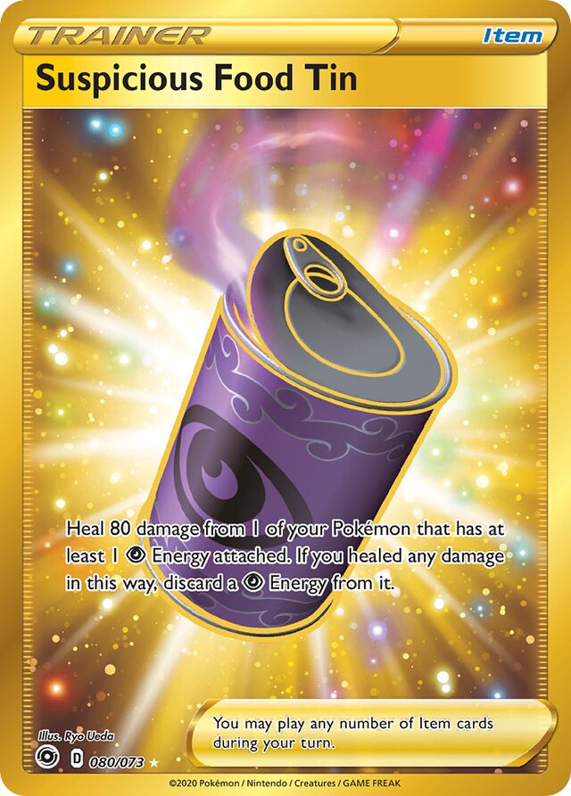 Suspicious Food Tin Champion's Path 080/073 Rare Secret