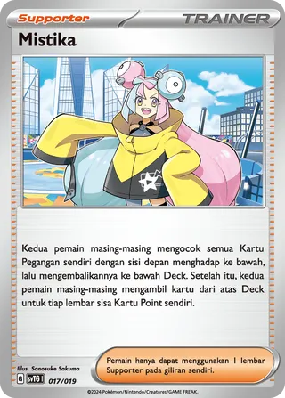 Iono (Terastal Garchomp ex Tactics Deck 017/019)