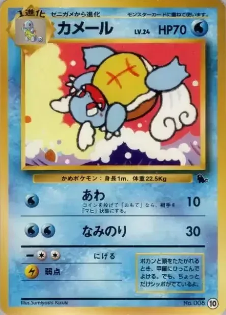 10 Wartortleカメール