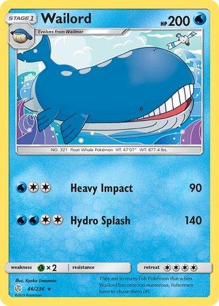 Wailord (Cosmic Eclipse 46/236)