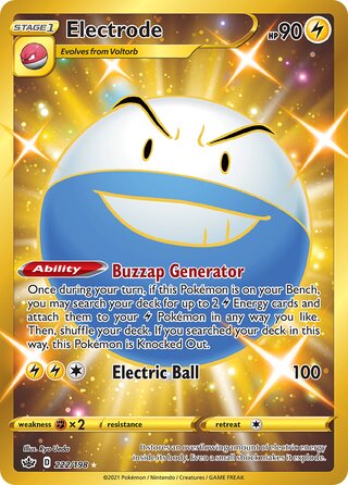 Electrode (Chilling Reign 222/198)