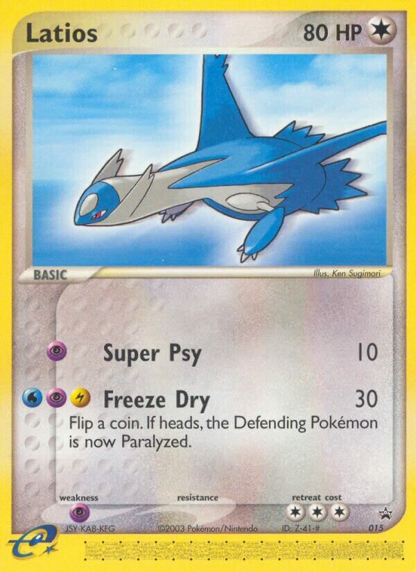 Latios Nintendo Promos 15 PROMO