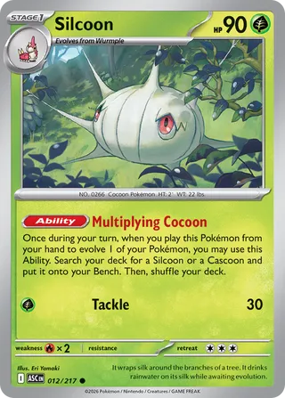 Silcoon (Ascended Heroes 012/217)