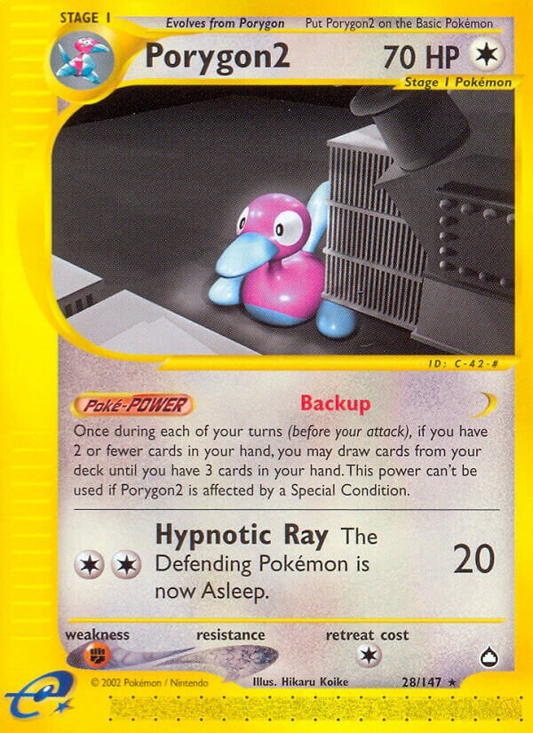 28/147 Porygon2 AQ Rare