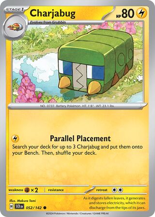 Charjabug (Stellar Crown 052/142)