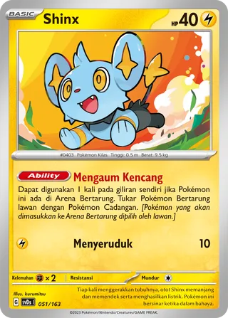 Shinx (ex Compact Deck 051/163)