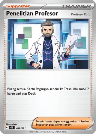 Professor's Research (Terastal Charizard ex Tactics Deck 019/021)