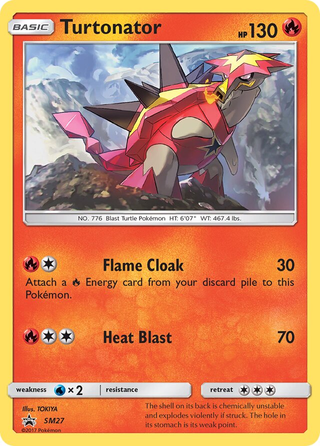 Turtonator SM Black Star Promos SM27 PROMO