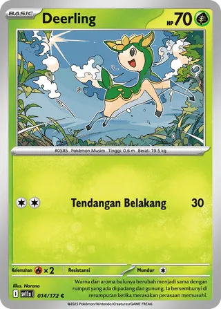Deerling (Black & White 014/172)