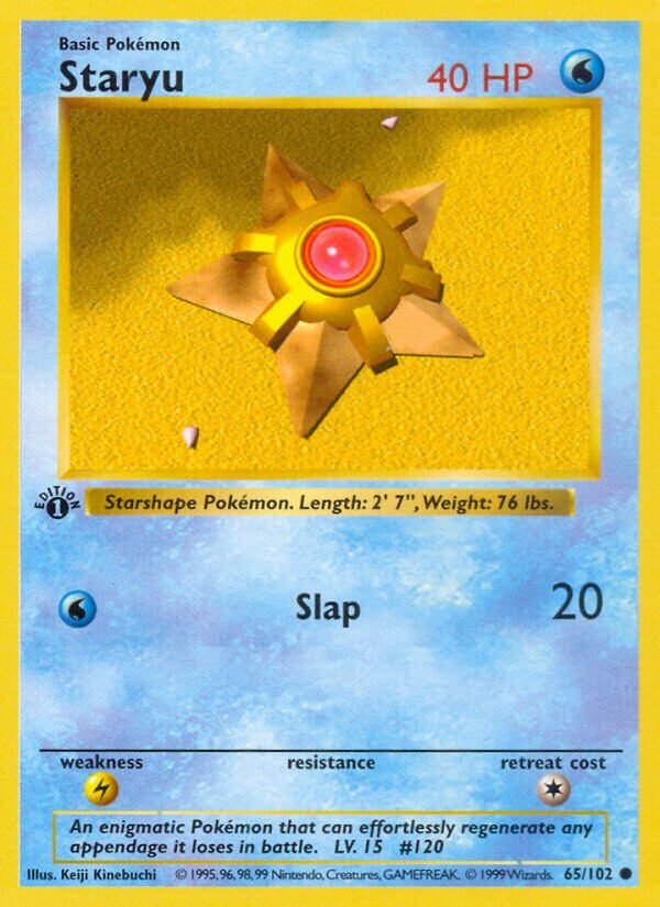 Staryu Base 65/102 Common