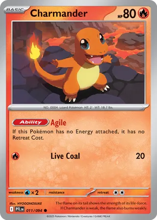 Charmander (Phantasmal Flames 011/094)