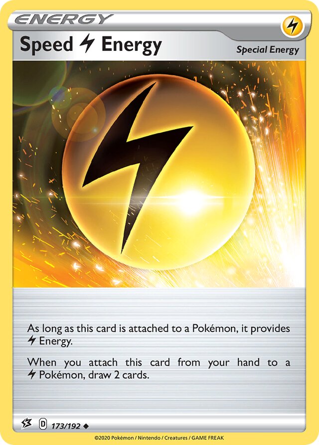 Speed Lightning Energy, Rebel Clash, TCG Card Database