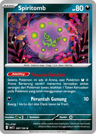 Spiritomb (Mega Evolution 087/126)