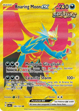 Roaring Moon ex (Paradox Encounters 186/132)