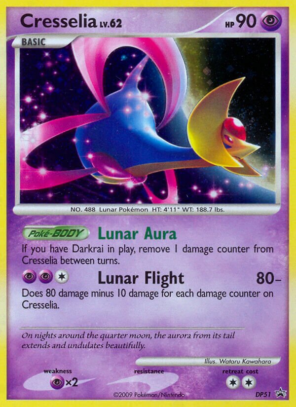 Cresselia DP Black Star Promos DP51 PROMO