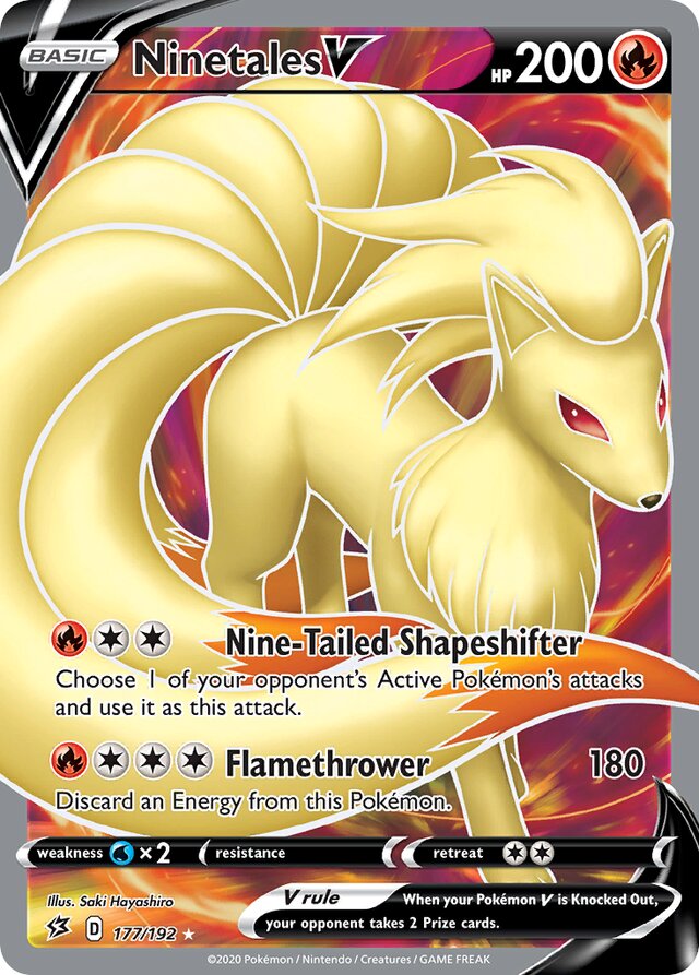 177/192 NinetalesV RCL Rare Ultra
