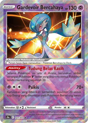 Radiant Gardevoir (Dark Phantasma 027/071)