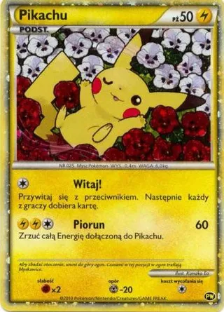 Pikachu (Pikachu World Collection No. 008)