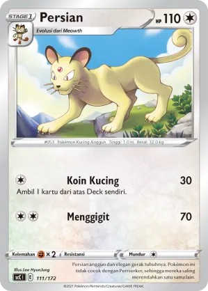 Persian (Evolution V Starter Deck 111/172)