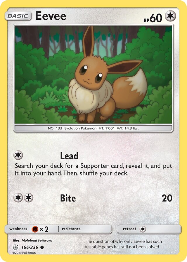 166/236 Eevee CEC Common