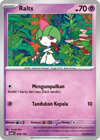 Ralts (MEGA Dream ex 069/193)