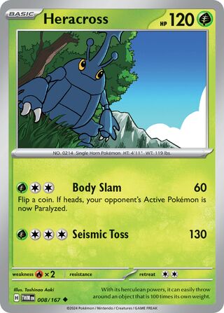 Heracross (Twilight Masquerade 008/167)