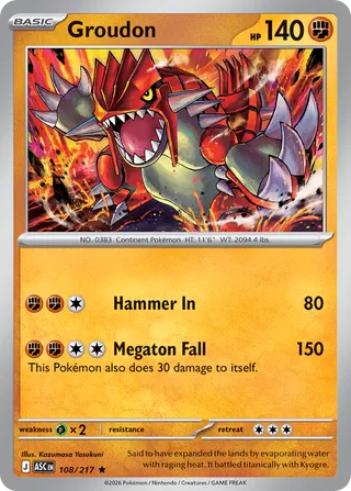 Groudon (Ascended Heroes 108/217)