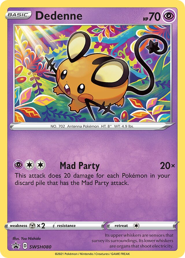 SWSH080 Dedenne SSP PROMO