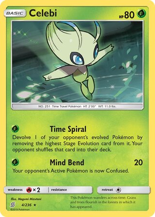 Celebi (Unified Minds 4/236)