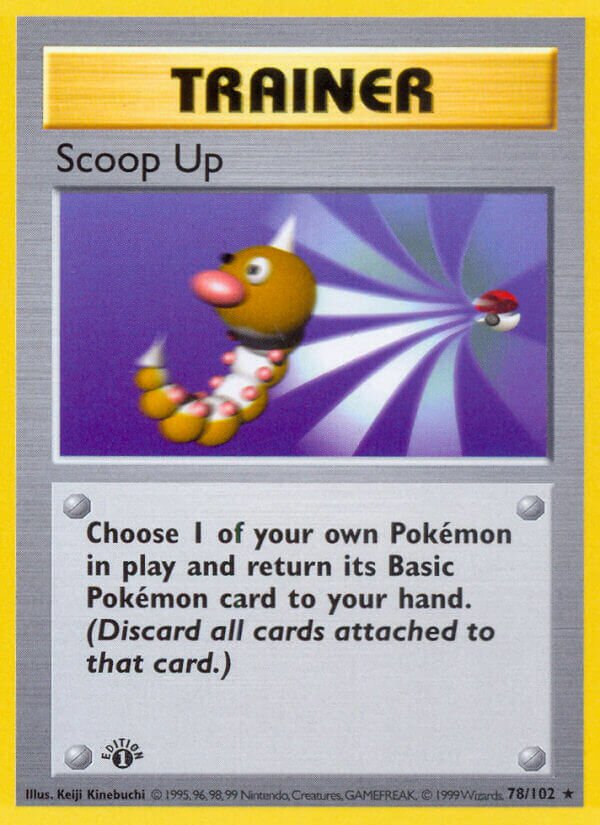 Scoop Up Base 78/102 Rare
