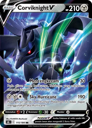 Corviknight V (VMAX Climax 115/184)