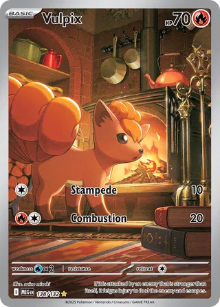 138/132 Vulpix MEG Illustration Rare