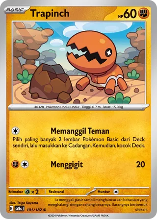 Trapinch (Stellar Lightning 101/182)