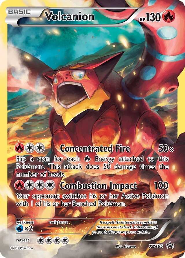 Volcanion XY Black Star Promos XY185 PROMO
